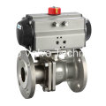 API Investment Casting Flanged Floating Ball Valve